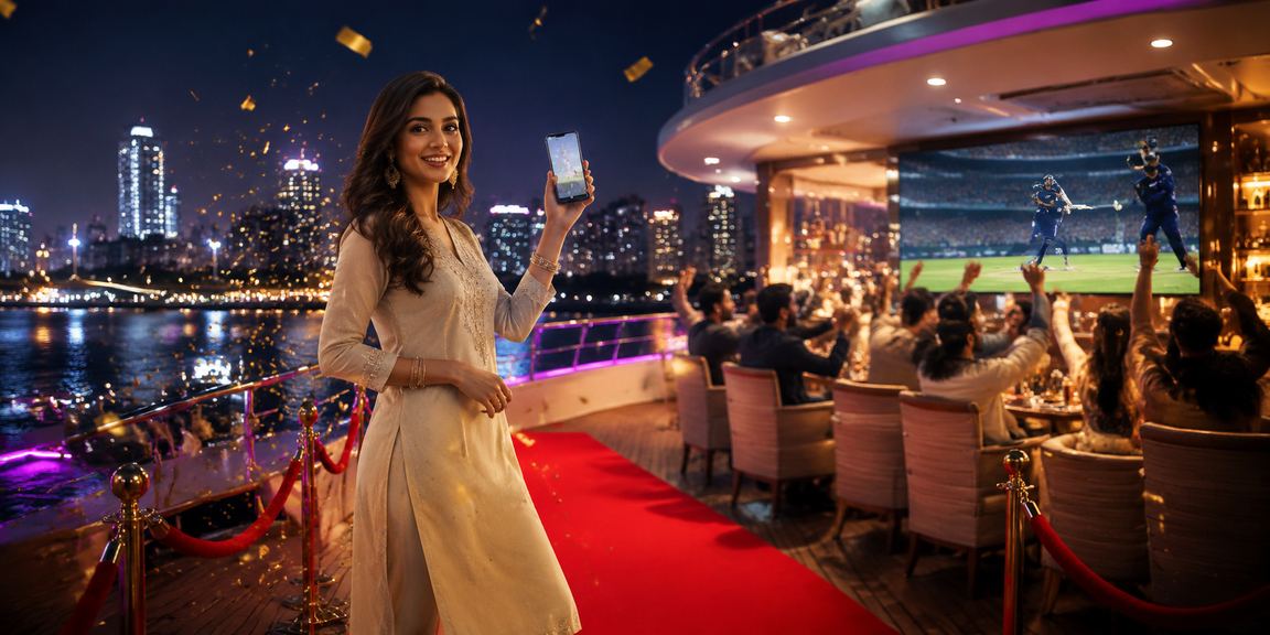 Confident player enjoying a secure and smooth mobile betting experience in Pune